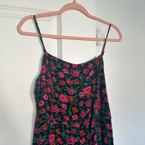 Lush floral romper